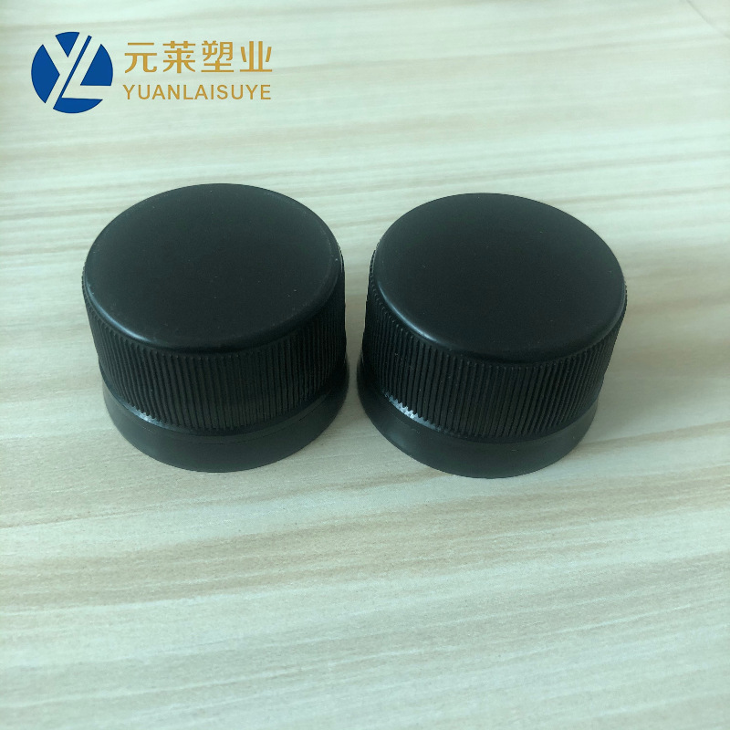 28口黑色滴胶盖