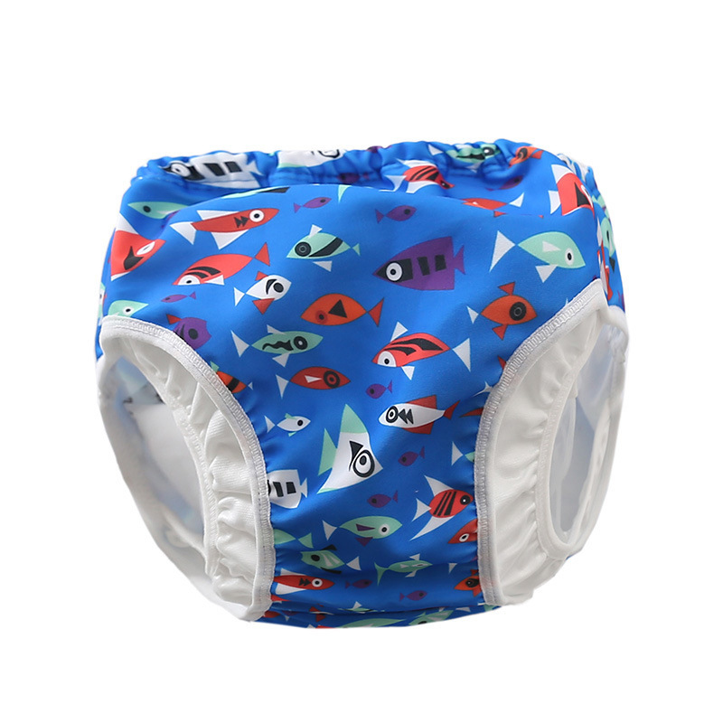 Bañador Impermeable y Anti-Fugas para Bebés de Nailon y Poliéster para Piscina y Natación
