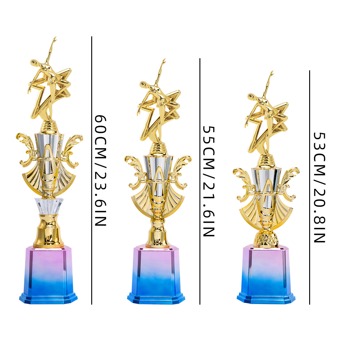 GD14 [60cm] 컬러풀한 하이솔 - 인형 교체 가능