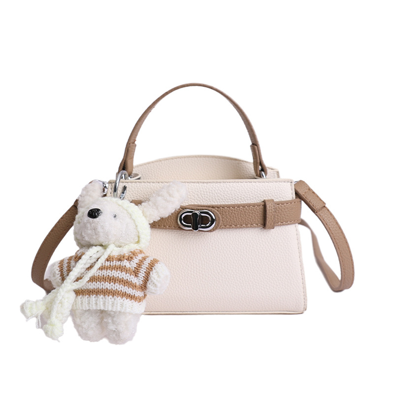 Este año, la moda de Kelly 2026 nuevo estilo femenino de estilo de viaje de moda de color contraste de hombro único bolso de tramo inclinado