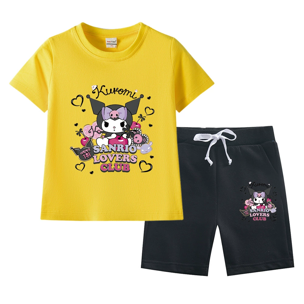 Summer children's cotton set, western style
