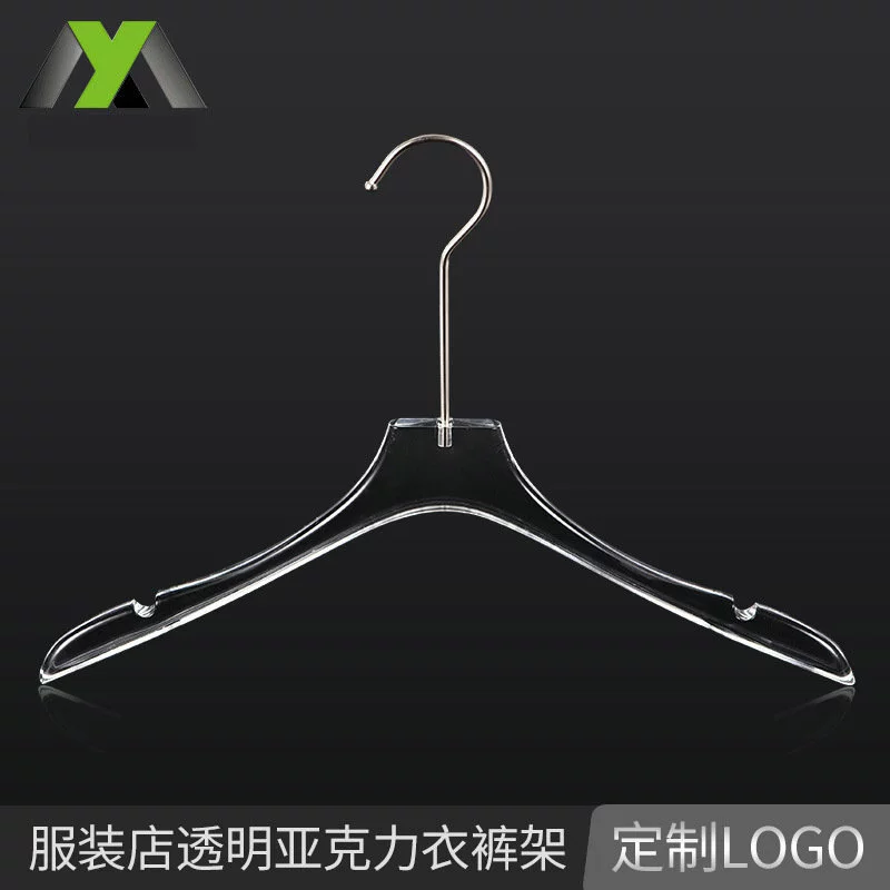 Acrylic hanger, non-slip stand
