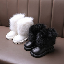 女童短靴2025秋冬新款儿童马丁靴英伦风公主靴子宝宝加绒棉靴童靴