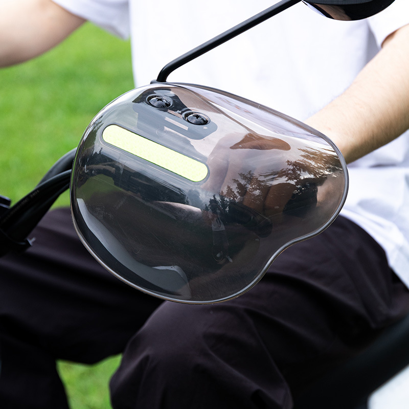 Electric Vehicle Hand Guard, Universal Waterproof Windshield for All Seasons, Battery Motorcycle Handlebar Cover, Sunshade, Rainproof and Drop-proof Protective Gear