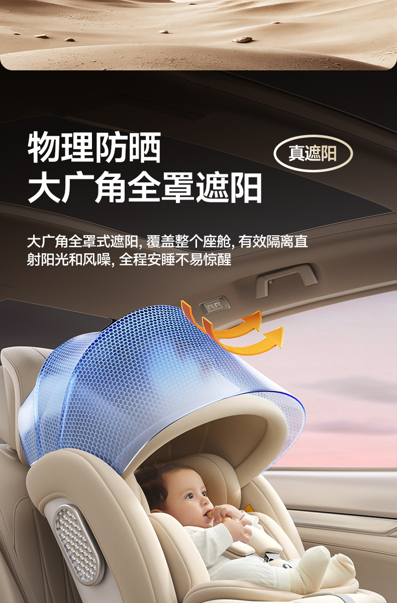 German DWARFOO car child safety seat baby car 0 to 12 years old portable seat reclining