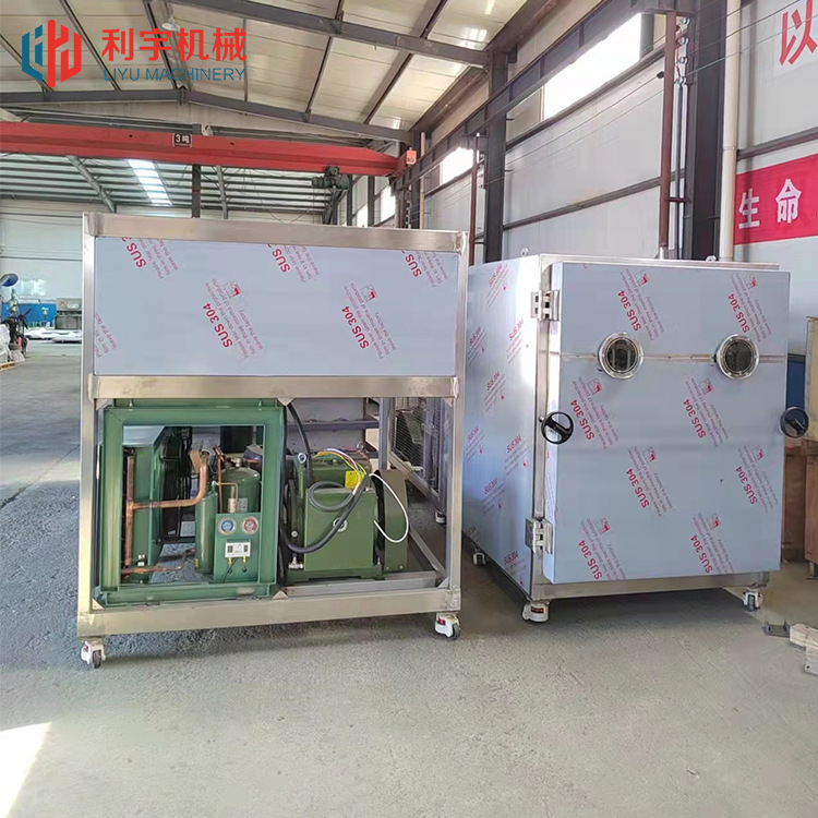 苹果片草莓片低温干燥机 面类果蔬食品真空冻干机 海产品冻干设备