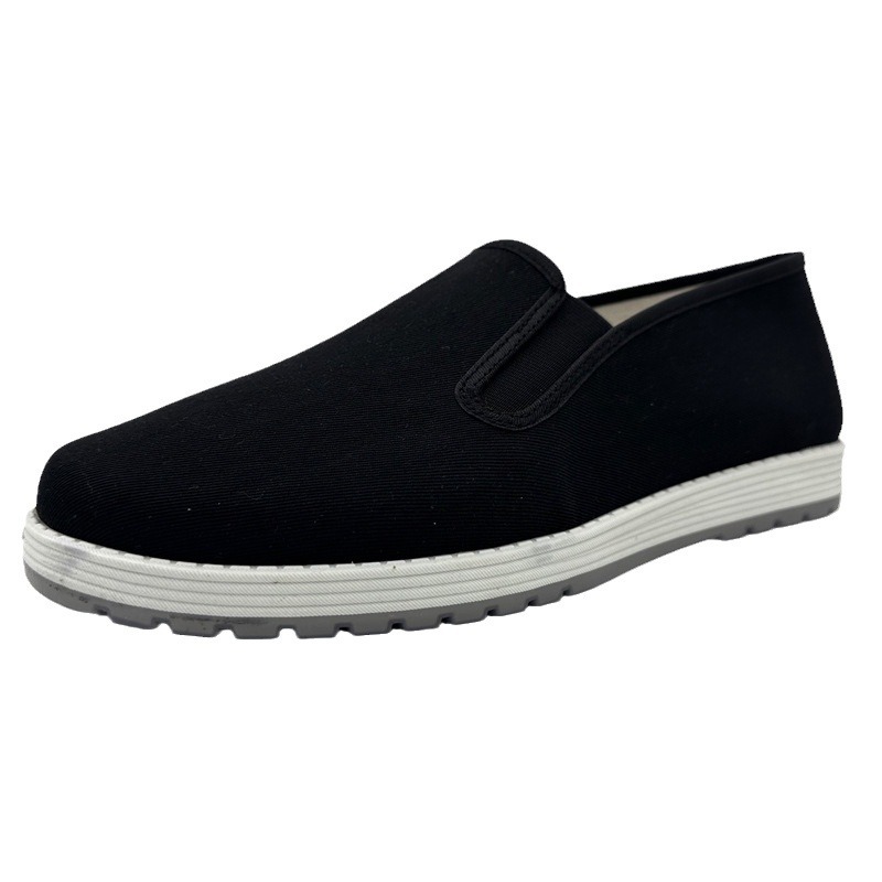 genuine goods 3520 Old Beijing Cloth Shoes Men's Casual Rubber-soled Drivers Shoes Lightweight Non-slip Breathable Cloth Shoes for Dad and Elderly