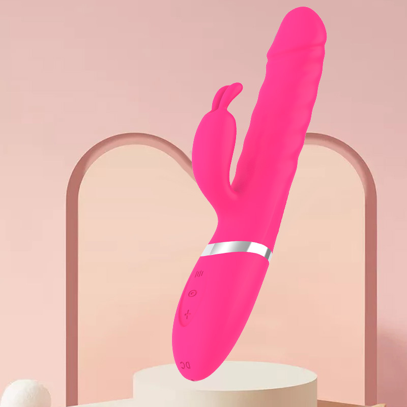 Duai Hi Rabbit Barra de masaje de masturbación para mujeres Productos sexuales sexuales para mujeres Palo vibrador Juguetes para adultos Productos sexuales