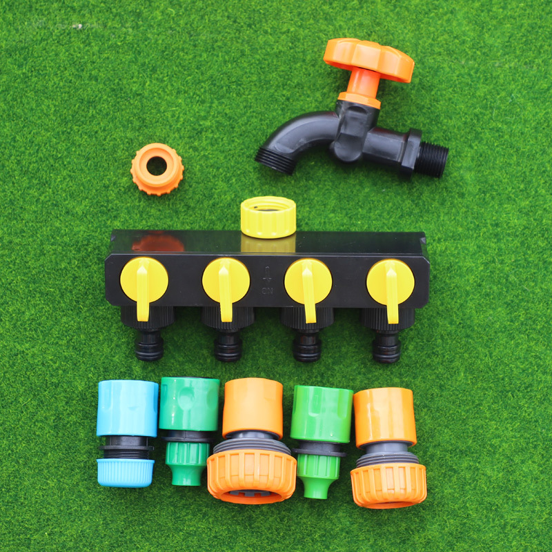 Dispartidor de agua de plástico de cuatro vías precio unitario sin impuestos