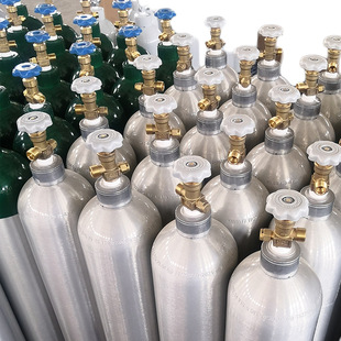 Factory wholesale in stock 10L aluminum alloy nitrogen Helium Argon oxygen carbon dioxide cylinder without valve