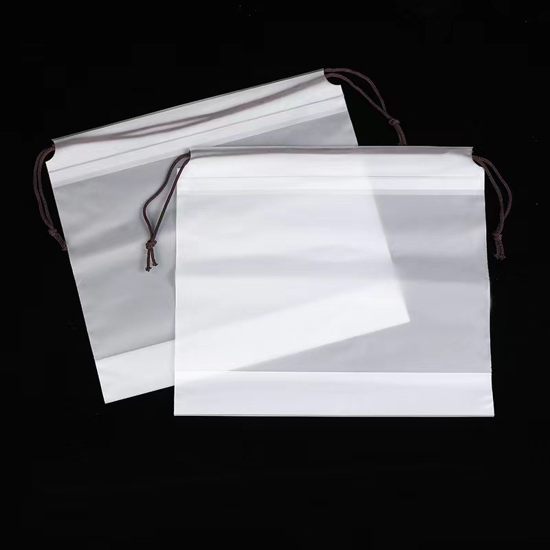 Toalla DE CARA bolsa de embalaje esmerilado bolsa de cordón calcetines ropa interior bolsa de cordón engrosada zapatos de viaje bolsa de almacenamiento colgante