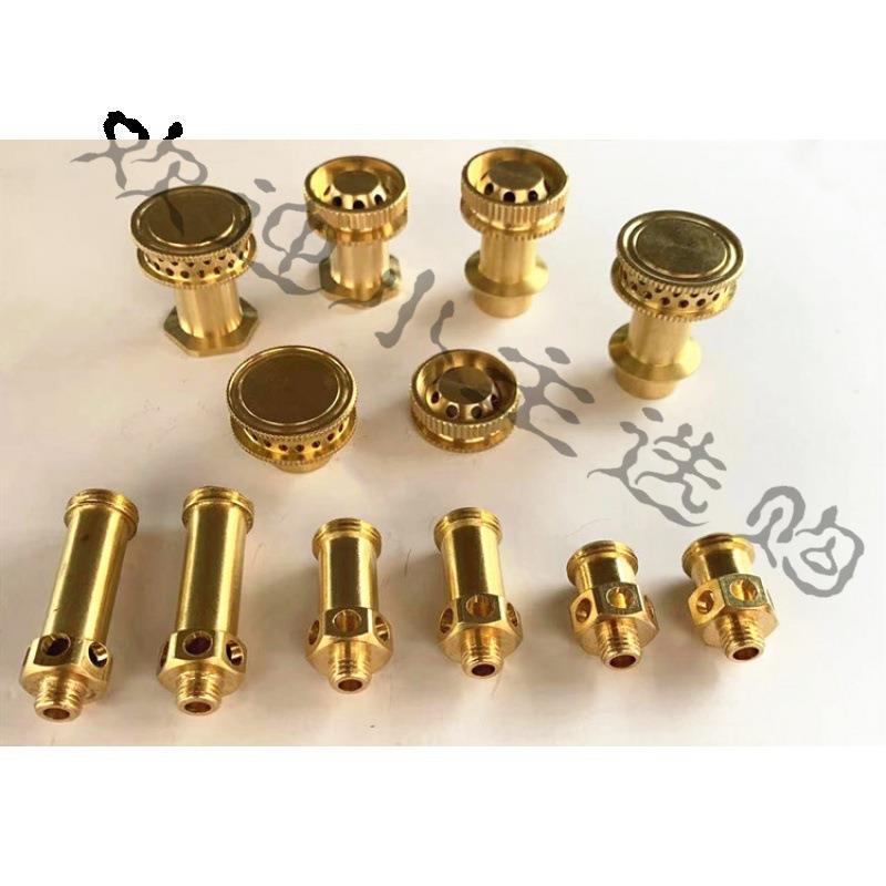 Seven-Cavity High-Power Stove Modification Accessories, Nine-Cavity Gas Stove Nozzle, Household Stir-Fry Waterproof Fire Core, Nine-Hole Seven-Hole Copper Core