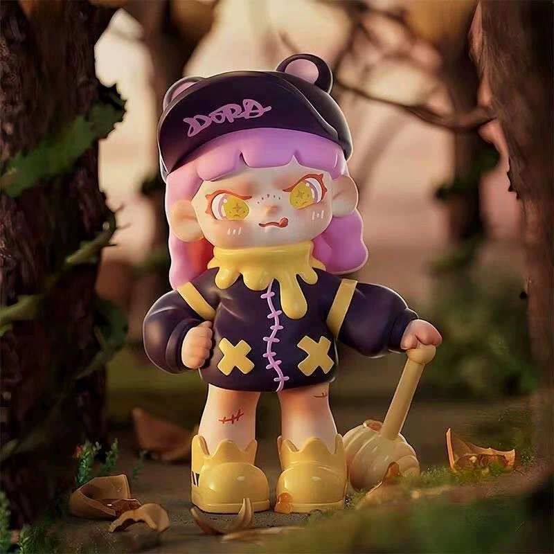 Фигурка в слепой коробке (Dora Jungle Rule Series) — коллекция 3‑го поколения, 11 персонажей, 25×20×3 см