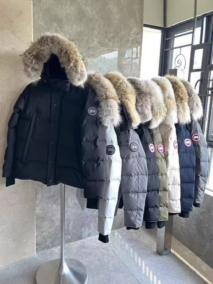Wyndham parka goose plumón 29 generación hombre y mujer chaqueta gruesa invierno canadiense chaqueta de plumón cálida