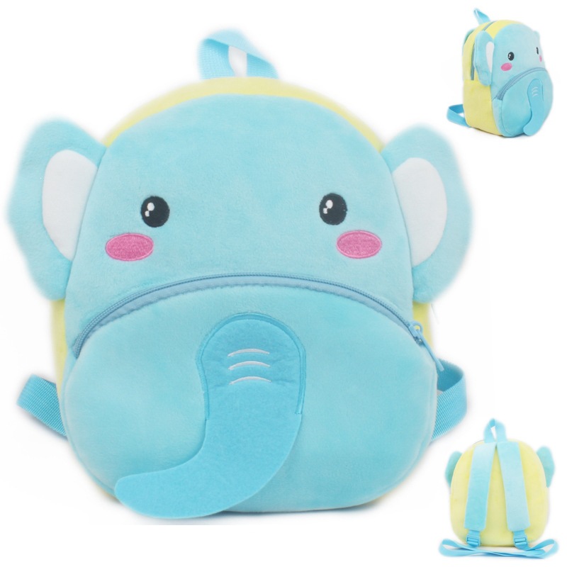 Nuevas mochilas para niños mochilas para estudiantes de jardín de infantes mochilas de peluche para animales de 3 años de edad, mochilas para bebés de 4 años de edad