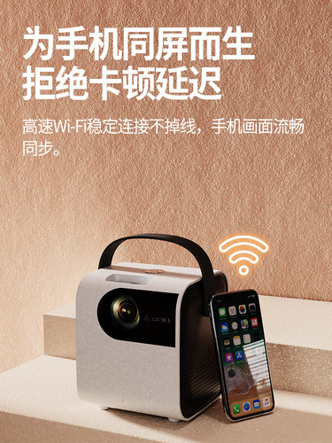 ViewReach Light Meter X2 Home Office 1080P Full HD Bedroom Projector No Network Phone Screen Mirroring