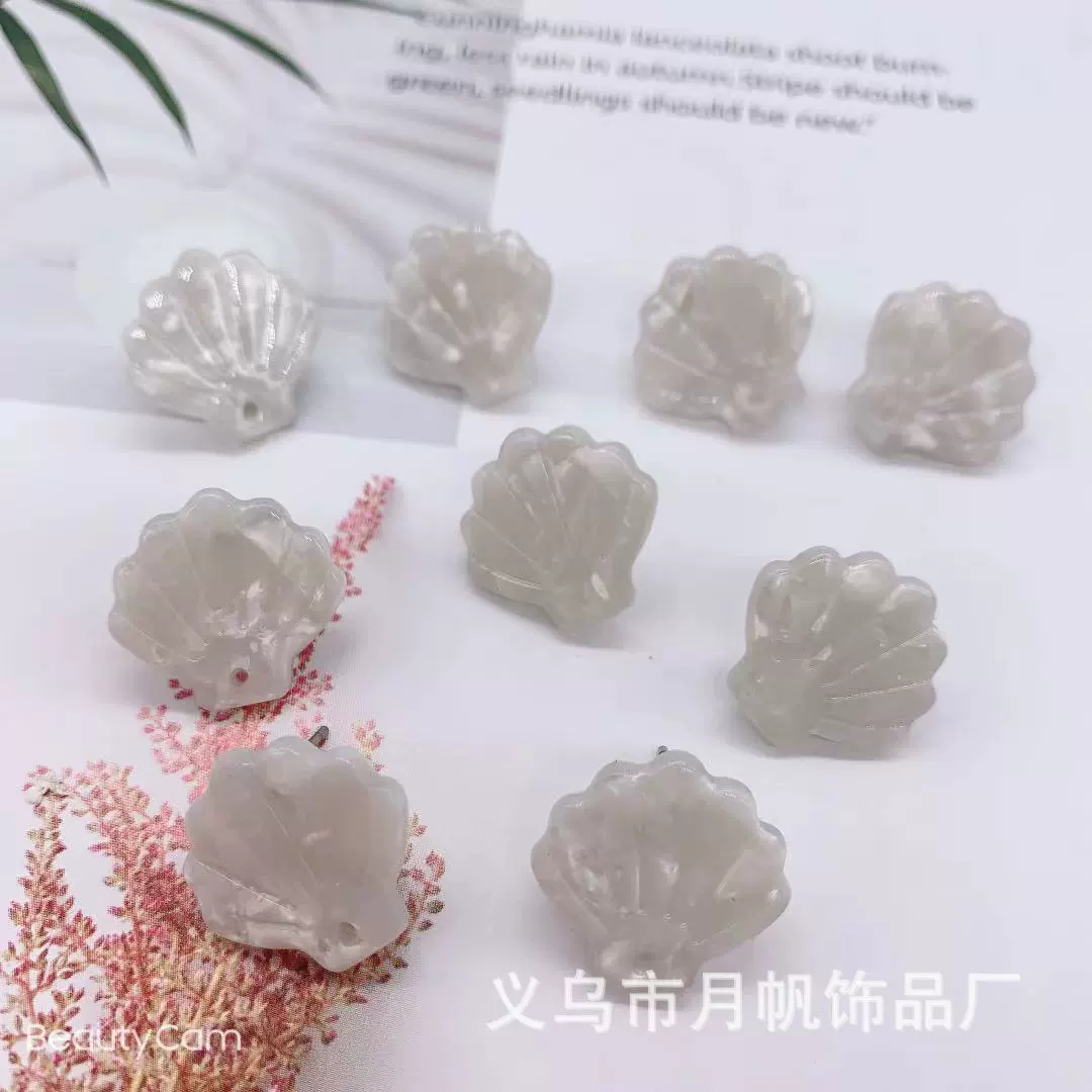 日韩版新款耳饰品ins冷淡风网红时髦气质随搭潮流女耳钉贝壳耳钉