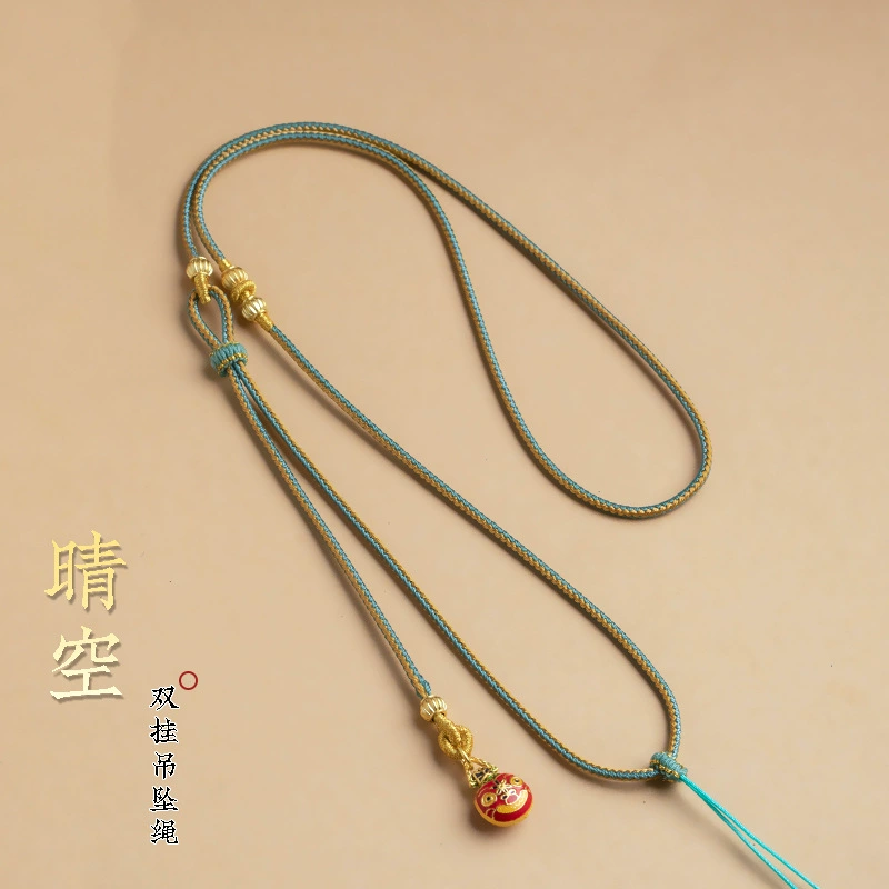 Восемь сокровищ компасы плетеные веревки ожерелья ремешки древние методы ручной работы