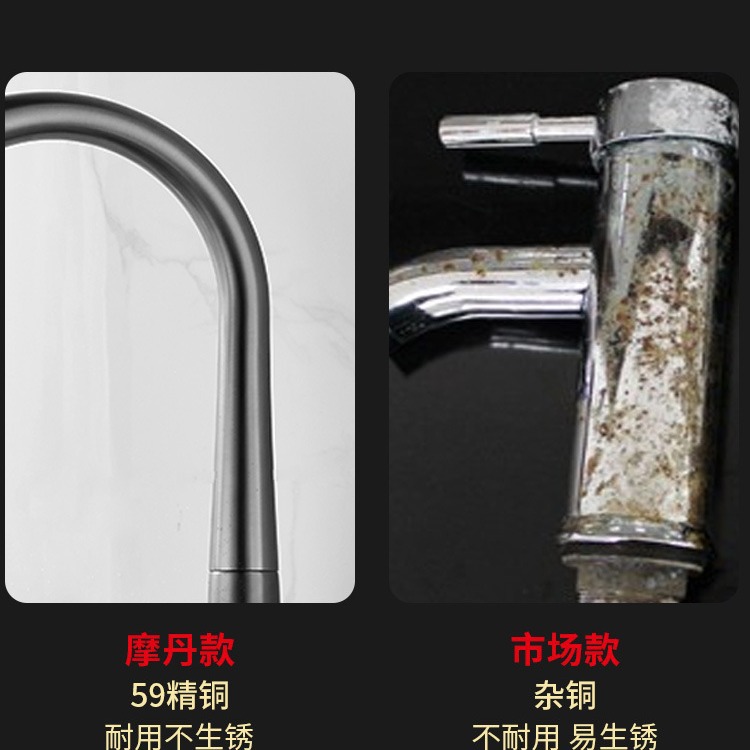 Canción DE LA VIDA 304 cuenca vegetal grifo caliente y frío grifo de la cocina caliente y fría fregadero del hogar grifo a prueba de salpicaduras al por mayor