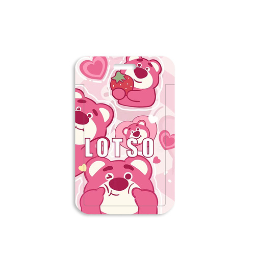 New Sanrio hard card holder student meal card bus card protective cover KUROMI Melody KUROMI cinnamon dog