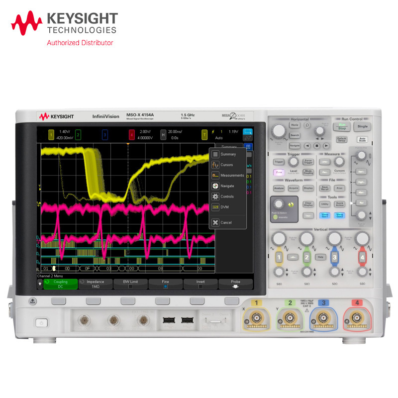 是德Keysight DSOX4154A 数字示波器 1.5GHz 4个模拟通道