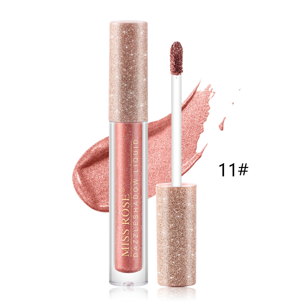 missrose Glitter Flashes Liquid Eyeshadow Broken Diamond Fine Flash Monochrome Liquid Eyeshadow Shining Eye Brightening