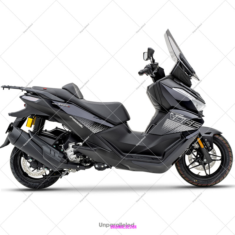 Adecuado para 25 Promise SR250GT Carrocería Impresión Decoración impermeable Pegatina Pegatina Modificación Accesorios