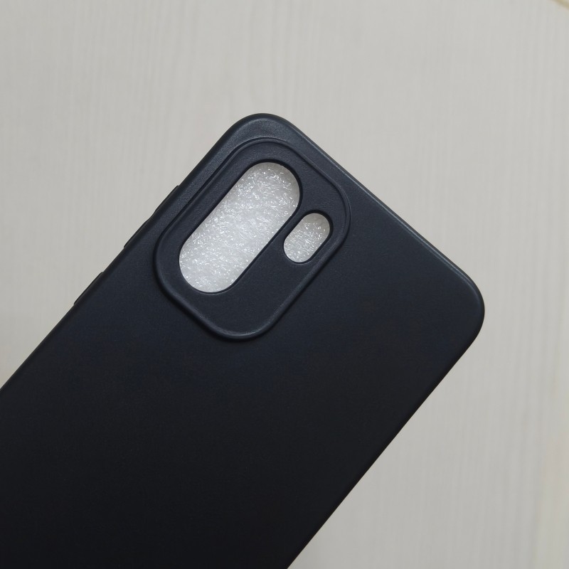 OnePlus ACE6 matte soft case black fine holes