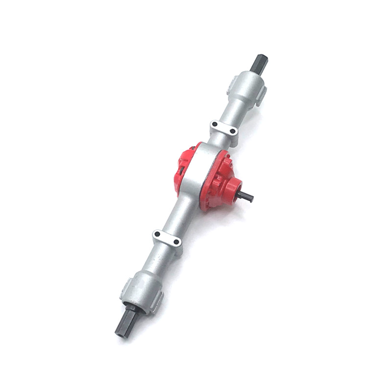 Silver rear axle