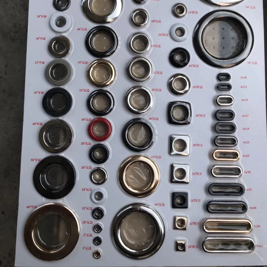 Очи, окрашенные распылением и запеченные, очки для обуви, полые медные очки, фабрика Fuzhou Shishi gesanb.