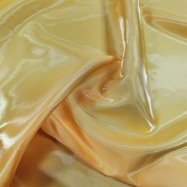 水光缎 流光轻薄亲肤水晶缎布料 加厚挺括连衣裙舞台礼服面料