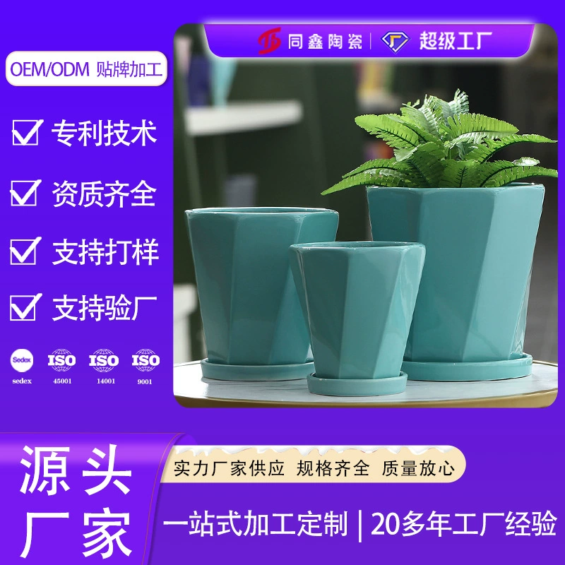 HY70008 Dehua Tongxin Керамический цветочный горшок Автоматическая линия по производству прокатки Цветочный горшок Большой поднос Обработка на заказ