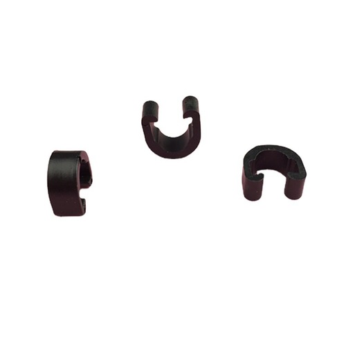 Bicycle plastic C-shaped buckle U-shaped cable buckle Mountain bike transmission line C-shaped buckle Brake oil pipe clip