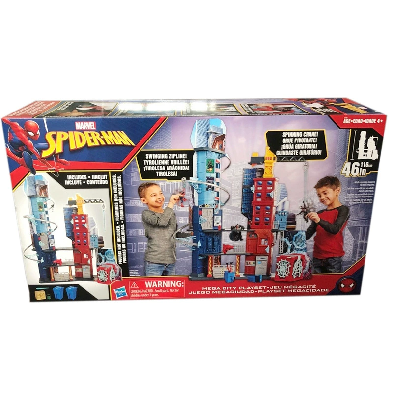 孩子宝 Marvel Spider -Man Giant City Luxury Scene Combination Super Large Fighting Set C3408