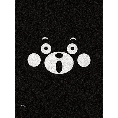 Mat Decorative Accessories – Electric vehicle foot mat - teddy-bear