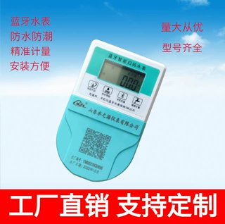 包租婆智能蓝牙手机扫码预付费水表 小区公寓出租屋用自来水水表