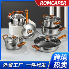 ľ���ֱ�12����װ��kitchen non stick cookware cooking pot set