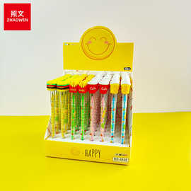 创意汉堡薯条软胶免削铅笔儿童小学生写字绘画节节笔下蛋子弹头笔