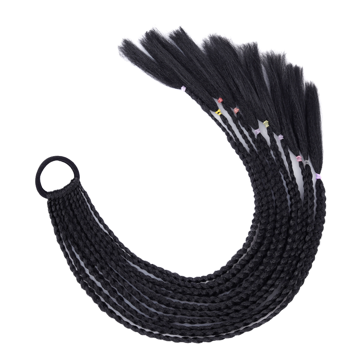 Cola de caballo 1# negro