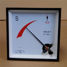 指针式励磁整步同期表同步表42L6- S 50HZ 380V发电机机械仪表
