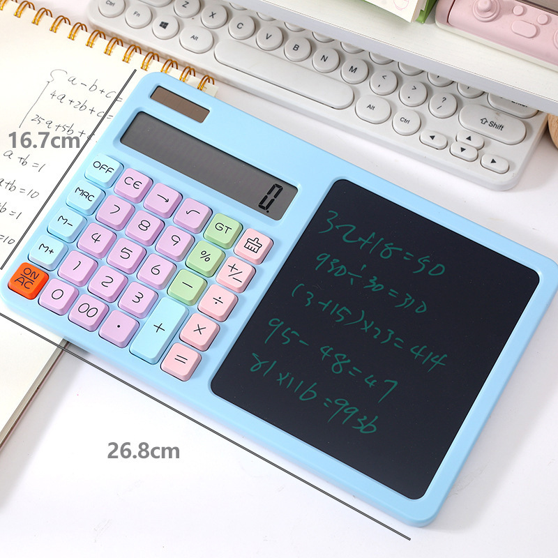 スマート手書きボード電卓多機能金融オフィス試験コンピュータ高価値カラフルな大画面コンピュータ|undefined