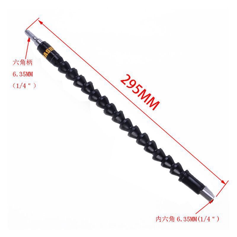 Suministro transfronterizo de taladro eléctrico universal eje flexible cabeza de lote taladro eléctrico conector eje taladro eléctrico destornillador eléctrico eje flexible al por mayor image 5
