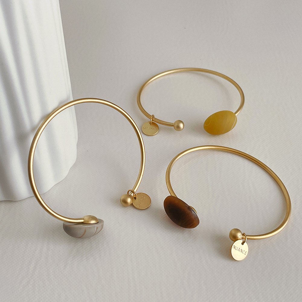 Fashion Oval Copper Bangle 1 Piece