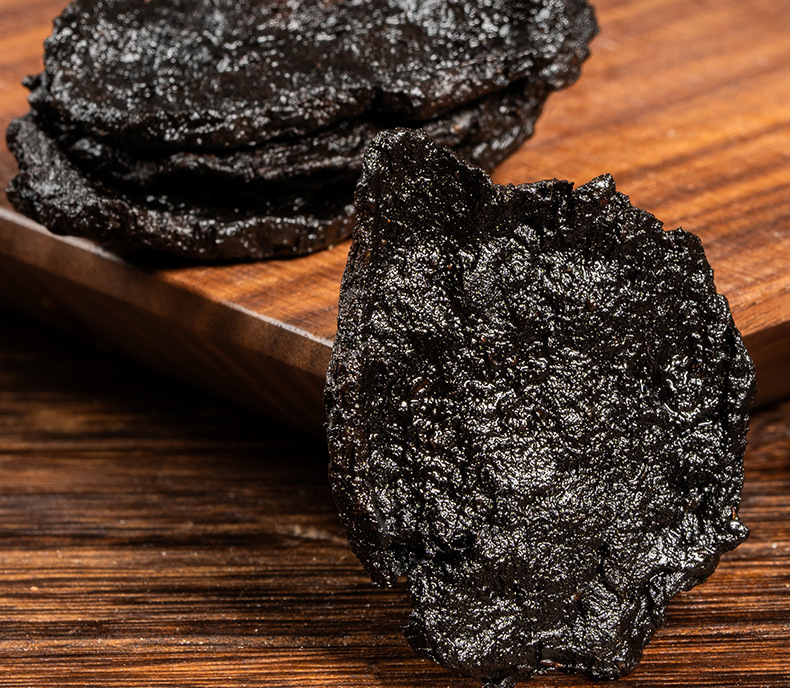 Prepared Rehmannia Root Slices Shu Di Huang 500g Traditional TCM Herb for Decoction and Soup quality and texture