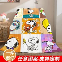 Мультфильм Snoopy Детский сад Детское одеяло одеяло Студенческое общежитие Постельное белье Двойное одеяло с цифровой печатью