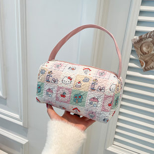 Cartoon capacious three dimensional organizer bag to go out for traveling