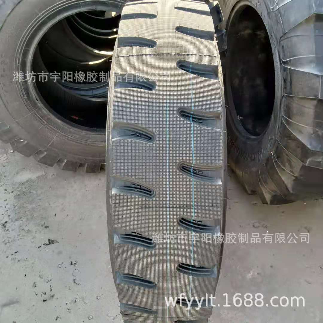 工矿轮胎 12.00 1200R20直角块前四后八自卸车轮胎 加深花纹