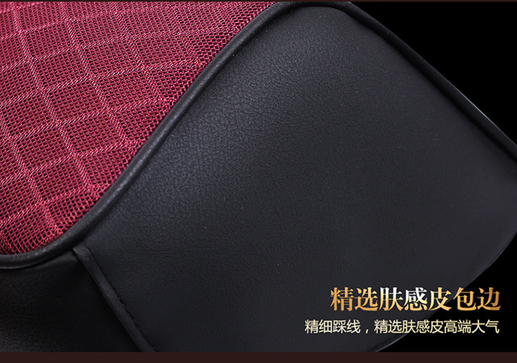 Factory cross-border direct sales car comfortable soft memory cotton headrest waist car wear-resistant breathable neck pillow waist cushion