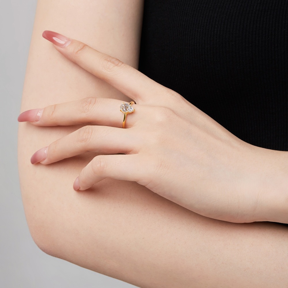 6g Weight Zircon Inlay Material Rings Classification 1 Piece Quantity Holiday, Daily Occasion 925 Sterling Silver Material Heart Shape Pattern Women's Gender Inlay Design Simple Style, Classic Style Style 925 Sterling Silver Zircon Heart Shape Rings 23