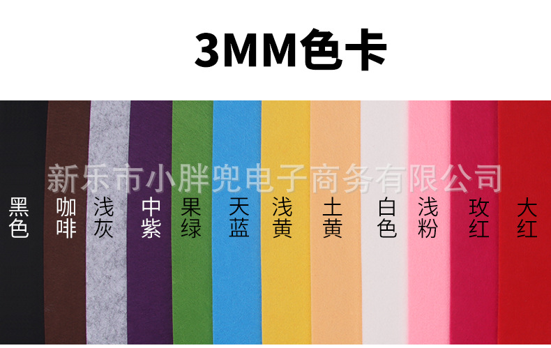 Paño estándar europeo grueso estupendo 3mm1 M * 1 M solo opcional